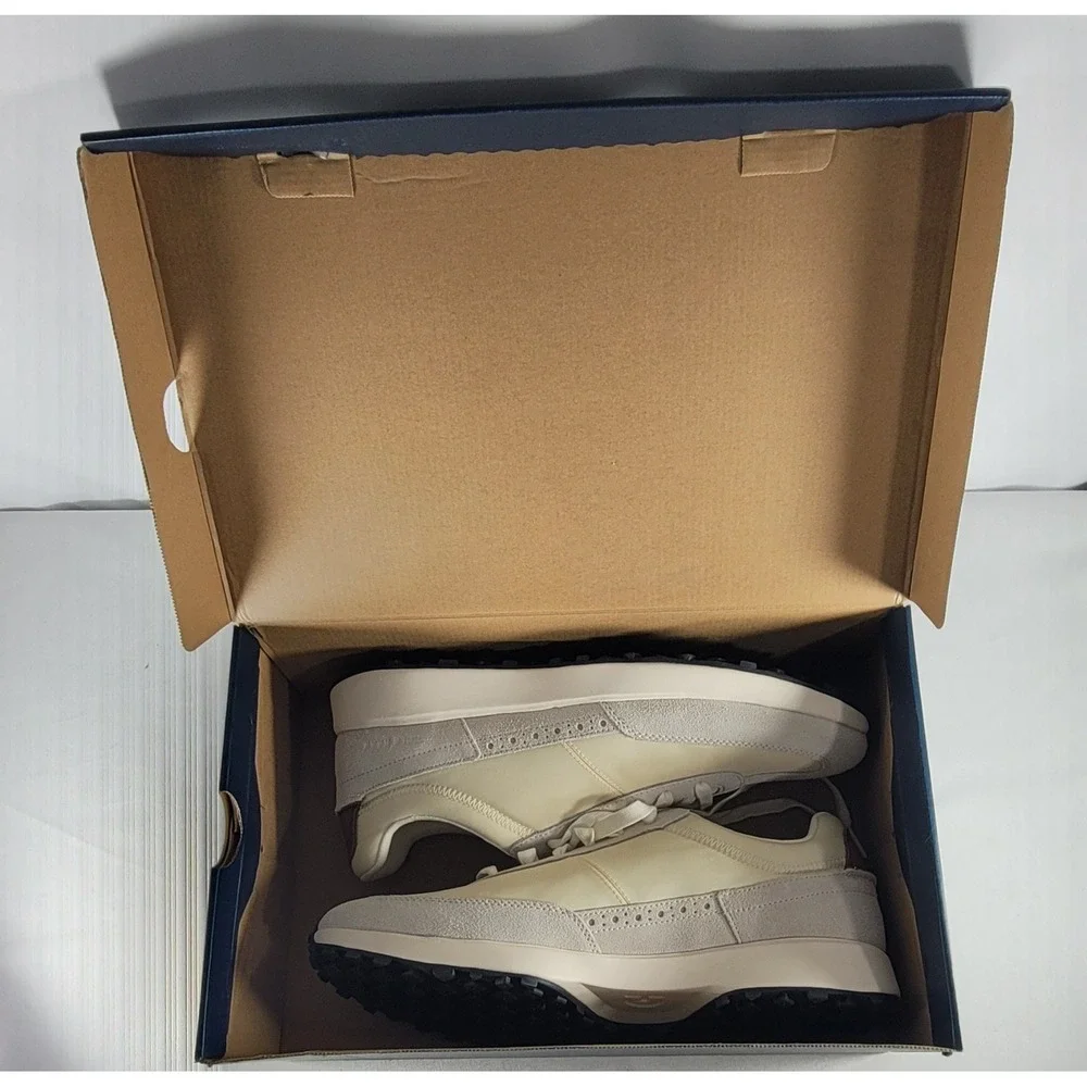 Cole Haan Grand CC Midtown Ivory/Optic‎ White Men's Size 12 M C37498 New In Box
